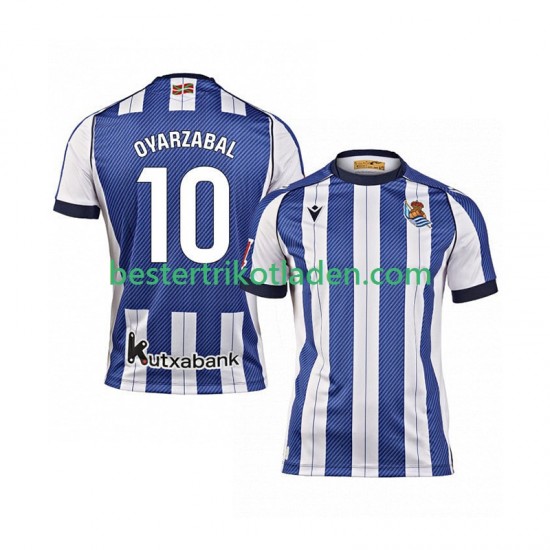 Fußballtrikot Real Sociedad Mikel Oyarzabal 10 Heim Trikot Home 2025-2026 Kurzarm für Herren