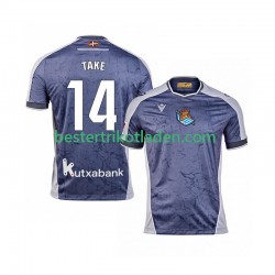 Fußballtrikot USA Real Sociedad Takef Kubo 14 Auswärts Trikot Away 2025-2026 Kurzarm für Herren