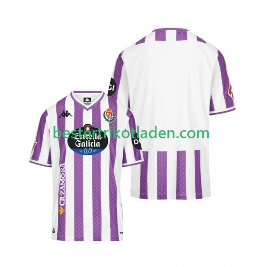 Fußballtrikot Real Valladolid Heim Trikot Home 2025-2026 Kurzarm für Herren