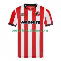 Fußballtrikot Sheffield United Heim Trikot Home 2025-2026 Kurzarm für Herren