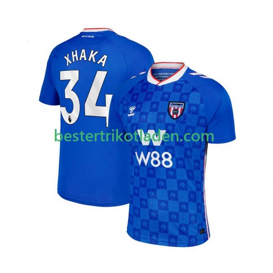 Fußballtrikot Sunderland Granit Xhaka 34 Auswärts Trikot Away 2025-2026 Kurzarm für Herren