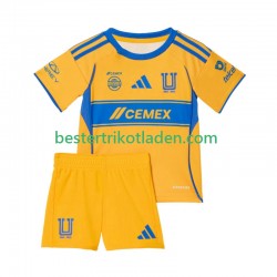 Fußballtrikot UANL Tigres Heim Trikot Home 2025-2026 Kurzarm für Kinder