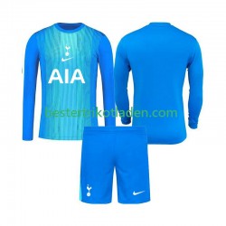 Fußballtrikot Tottenham Hotspur Torwart Auswärts Trikot Away 2025-2026 Langarm für Kinder