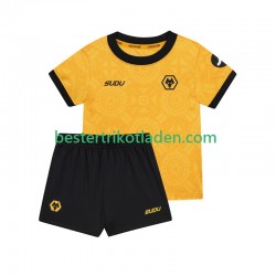 Fußballtrikot Wolverhampton Wanderers Heim Trikot Home 2025-2026 Kurzarm für Kinder