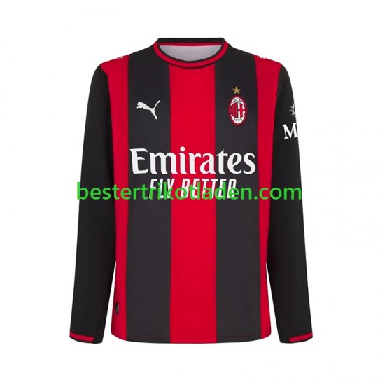 Fußballtrikot AC Mailand Heim Trikot Home 2026-2027 Langarm für Herren