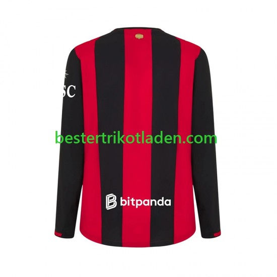 Fußballtrikot AC Mailand Heim Trikot Home 2026-2027 Langarm für Herren