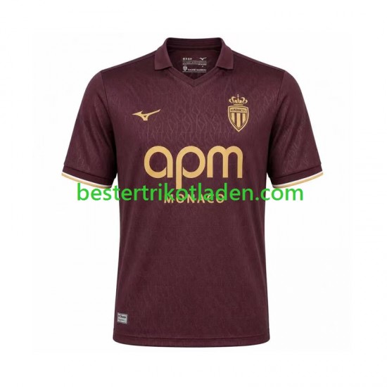 Fußballtrikot AS Monaco Auswärts Trikot Away 2026-2027 Kurzarm für Herren