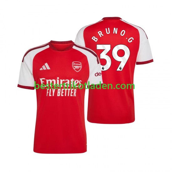 Fußballtrikot Arsenal Bruno Guimaraes 39 Heim Trikot Home 2026-2027 Kurzarm für Herren