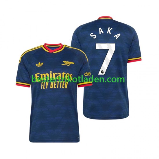 Fußballtrikot Arsenal Bukayo Saka 7 Auswärts Trikot Away 2026-2027 Kurzarm für Herren