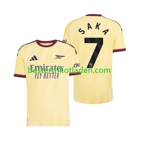 Fußballtrikot Arsenal Bukayo Saka 7 Ausweich Trikot 3rd 2026-2027 Kurzarm für Herren