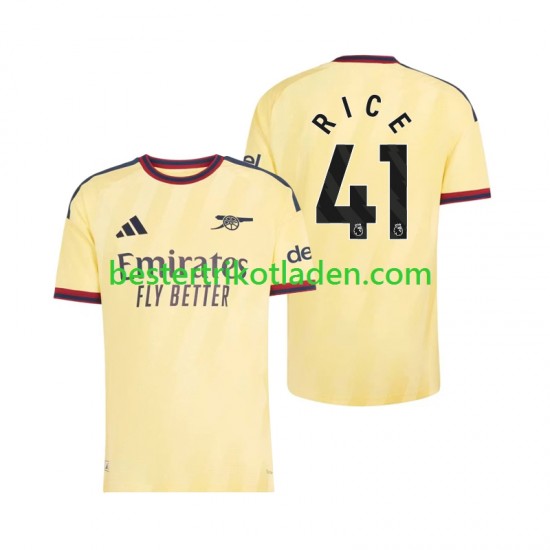 Fußballtrikot Arsenal Declan Rice 41 Ausweich Trikot 3rd 2026-2027 Kurzarm für Herren