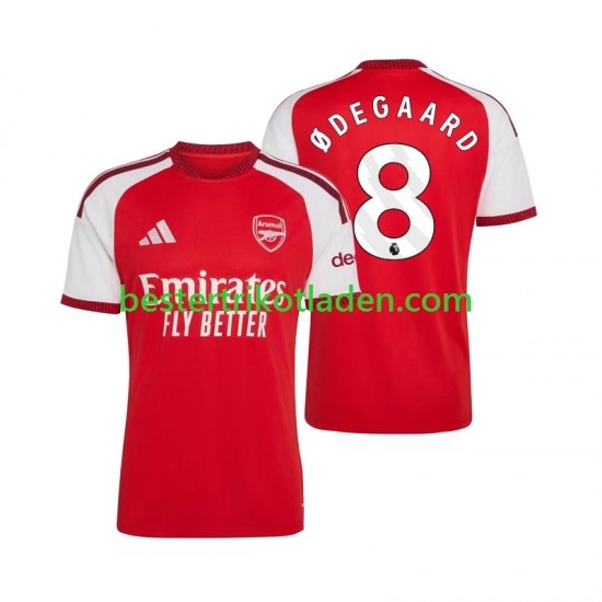 Fußballtrikot Arsenal Martin Odegaard 8 Heim Trikot Home 2026-2027 Kurzarm für Herren