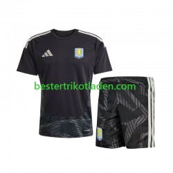 Fußballtrikot Aston Villa Torwart Auswärts Trikot Away 2026-2027 Kurzarm für Kinder