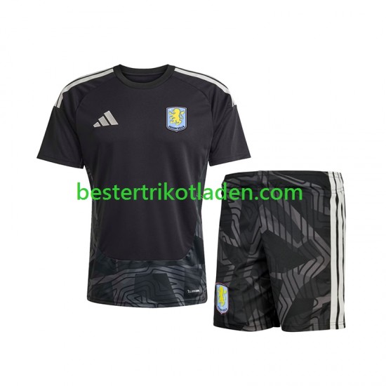 Fußballtrikot Aston Villa Torwart Auswärts Trikot Away 2026-2027 Kurzarm für Kinder