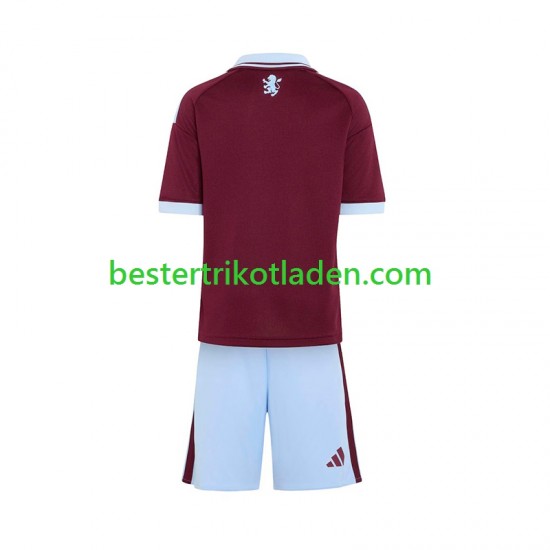 Fußballtrikot Aston Villa Heim Trikot Home 2026-2027 Kurzarm für Kinder