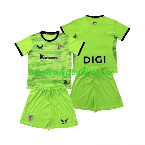 Fußballtrikot Athletic Bilbao Torwart Auswärts Trikot Away 2026-2027 Kurzarm für Kinder
