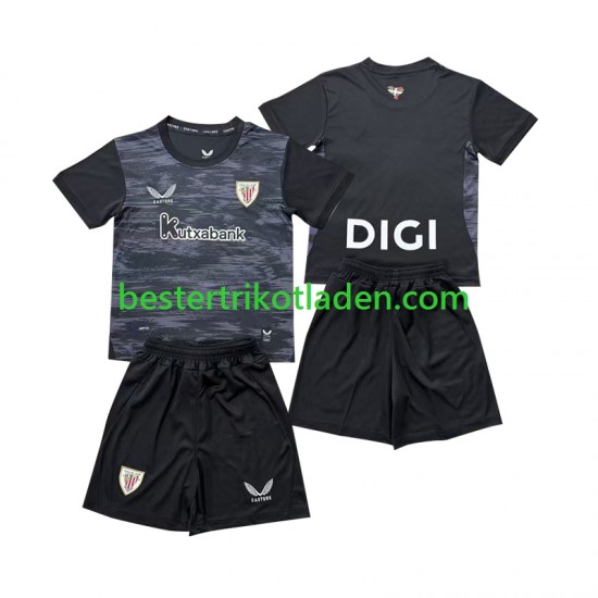 Fußballtrikot Athletic Bilbao Torwart Heim Trikot Home 2026-2027 Kurzarm für Kinder