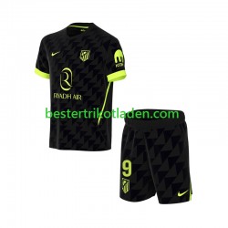 Fußballtrikot Atlético Madrid Alexander Sorloth 9 Auswärts Trikot Away 2026-2027 Kurzarm für Kinder