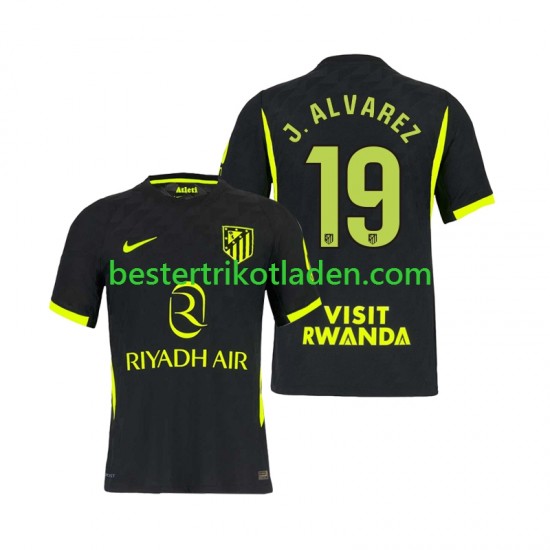 Fußballtrikot Atlético Madrid Julian Alvarez 19 Auswärts Trikot Away 2026-2027 Kurzarm für Herren