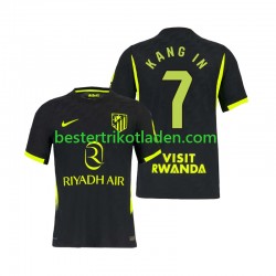Fußballtrikot Atlético Madrid Lee Kang-in 7 Auswärts Trikot Away 2026-2027 Kurzarm für Herren