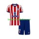 Fußballtrikot Atlético Madrid Obed Vargas 21 Heim Trikot Home 2026-2027 Kurzarm für Kinder