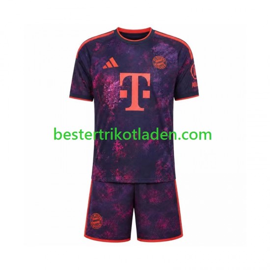 Fußballtrikot FC Bayern München Ausweich Trikot 3rd 2026-2027 Kurzarm für Kinder