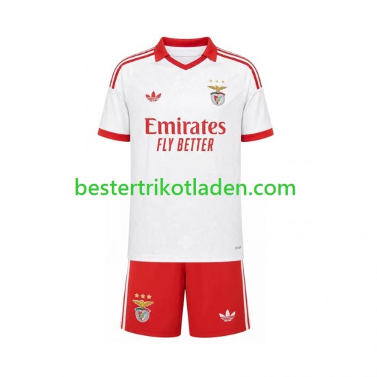 Fußballtrikot Benfica Auswärts Trikot Away 2026-2027 Kurzarm für Kinder