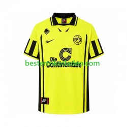 Fußballtrikot Borussia Dortmund 1996 Retro Heim Trikot Home Kurzarm für Herren
