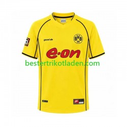 Fußballtrikot Borussia Dortmund 2002 Retro Heim Trikot Home Kurzarm für Herren