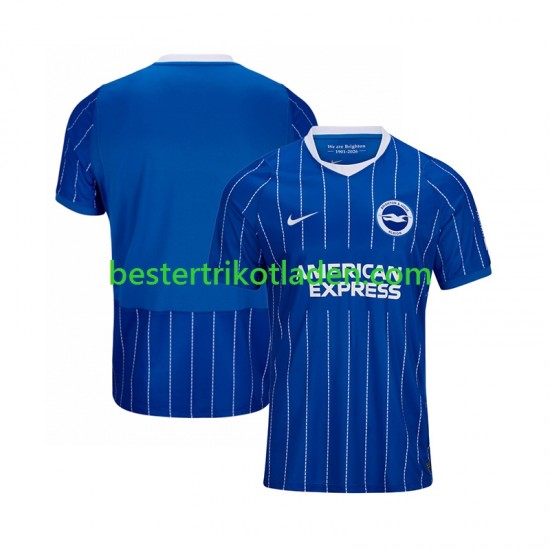 Fußballtrikot Brighton Hove Albion Heim Trikot Home 2026-2027 Kurzarm für Herren