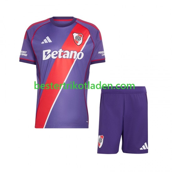 Fußballtrikot River Plate Ausweich Trikot 3rd 2026-2027 Kurzarm für Kinder