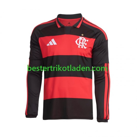 Fußballtrikot CR Flamengo Heim Trikot Home 2026-2027 Langarm für Herren
