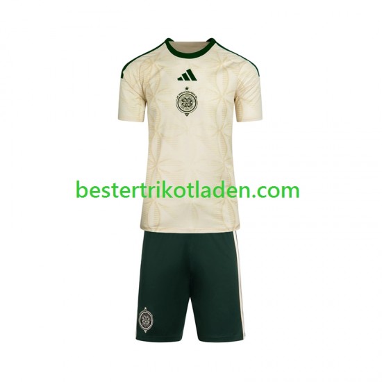 Fußballtrikot Celtic Glasgow FC Ausweich Trikot 3rd 2026-2027 Kurzarm für Kinder