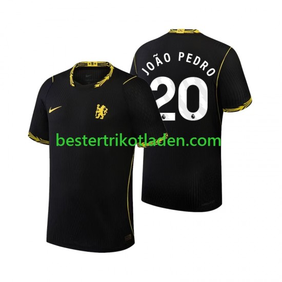 Fußballtrikot Chelsea Joao Pedro 20 Auswärts Trikot Away 2026-2027 Kurzarm für Herren