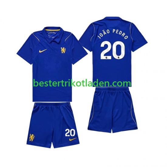 Fußballtrikot Chlesea Joao Pedro 20 Heim Trikot Home 2026-2027 Kurzarm für Kinder