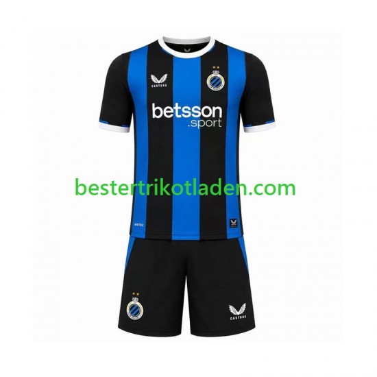 Fußballtrikot Club Brugge Heim Trikot Home 2026-2027 Kurzarm für Kinder
