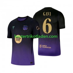 Fußballtrikot FC Barcelona Gavi 6 Auswärts Trikot Away 2026-2027 Kurzarm für Herren