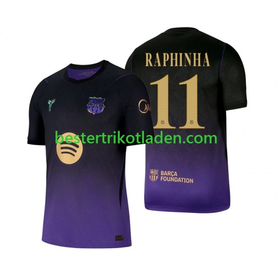 Fußballtrikot FC Barcelona Raphinha 11 Auswärts Trikot Away 2026-2027 Kurzarm für Herren