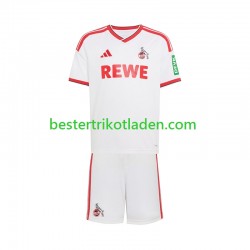 Fußballtrikot FC Köln Heim Trikot Home 2026-2027 Kurzarm für Kinder