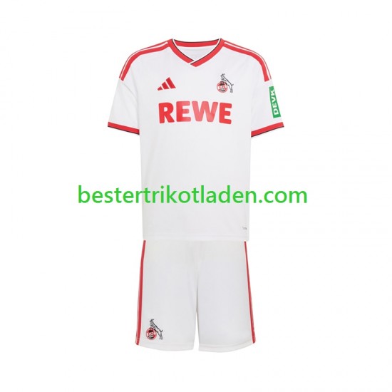 Fußballtrikot FC Köln Heim Trikot Home 2026-2027 Kurzarm für Kinder