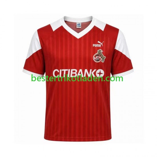 Fußballtrikot FC Köln 1992 1993 Retro Auswärts Trikot Away Kurzarm für Herren