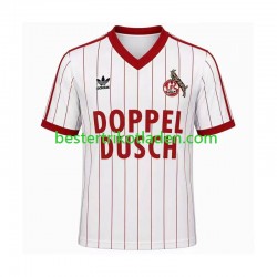 Fußballtrikot FC Köln 1982 1983 Retro Heim Trikot Home Kurzarm für Herren