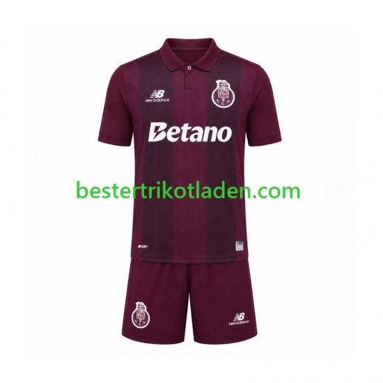 Fußballtrikot FC Porto Auswärts Trikot Away 2026-2027 Kurzarm für Kinder