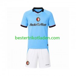 Fußballtrikot Feyenoord Rotterdam Auswärts Trikot Away 2026-2027 Kurzarm für Kinder