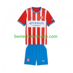 Fußballtrikot Girona Heim Trikot Home 2026-2027 Kurzarm für Kinder