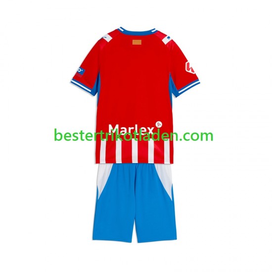 Fußballtrikot Girona Heim Trikot Home 2026-2027 Kurzarm für Kinder