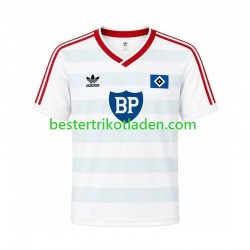 Fußballtrikot Hamburger SV 1986 Retro Auswärts Trikot Away Kurzarm für Herren