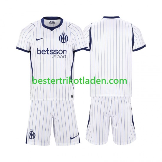 Fußballtrikot Inter Mailand Auswärts Trikot Away 2026-2027 Kurzarm für Kinder