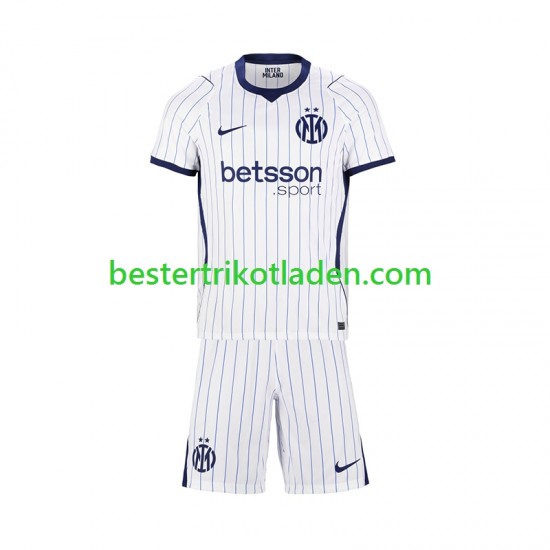 Fußballtrikot Inter Mailand Auswärts Trikot Away 2026-2027 Kurzarm für Kinder