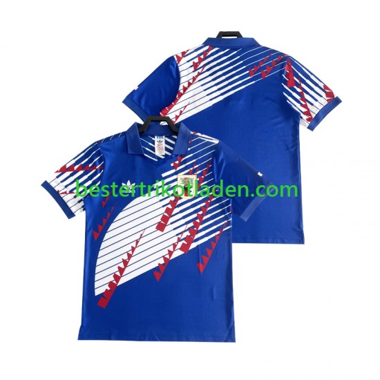 Fußballtrikot Japan 1992 1993 Retro Heim Trikot Home Kurzarm für Herren